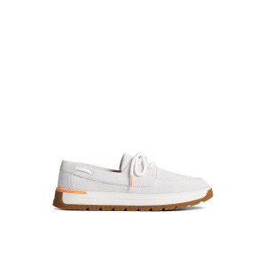 Sperry Augusta Boat Shoe Bootsschuhe Damen Grau | 57HSMWUBQ