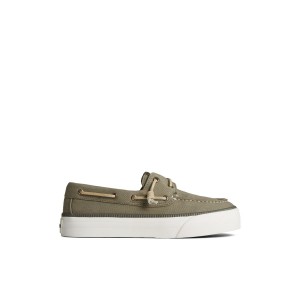 Sperry Bahama 3.0 Platform Sneaker Sneakers Damen Grün | 03QIAOFCH