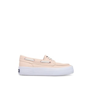 Sperry Bahama Platform Sneaker Sneakers Kinder Hellrot | 46OMFGUPA