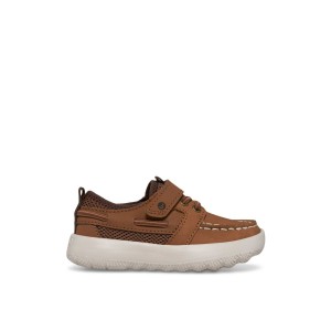 Sperry Bowfin Junior Boat Shoe Sneakers Kinder Beige | 03DYGEVKJ