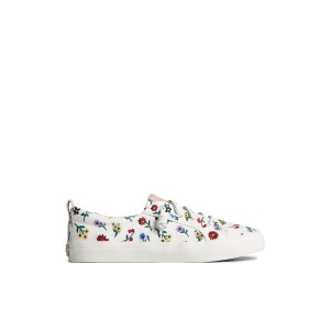 Sperry Crest Vibe Floral Sneaker Sneakers Damen Braun Mehrfarbig | 50MVADYOC