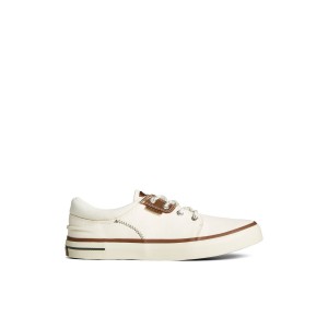 Sperry Crossjack Sneaker Sneakers Herren Weiß | 23LOPZSCY