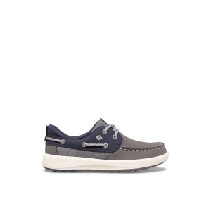 Sperry Fairwater PLUSHWAVE Boat Shoe Sneakers Kinder Grau | 20KNZAYFQ