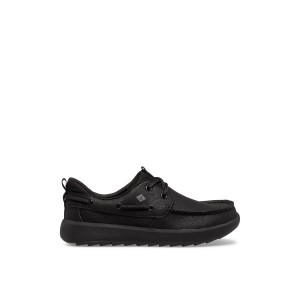 Sperry Fairwater PLUSHWAVE Boat Shoe Sneakers Kinder Schwarz | 81XCQDOJL