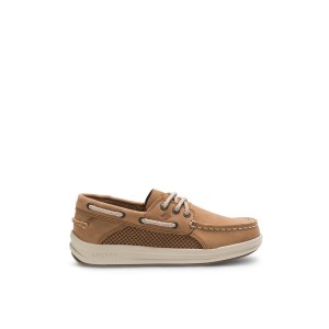 Sperry Gamefish Boat Shoe Bootsschuhe Kinder Dunkelbeige | 17GCFENYS