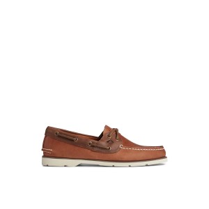 Sperry Leeward Two-Tone Boat Shoe Bootsschuhe Herren Beige | 46DOPBJVY