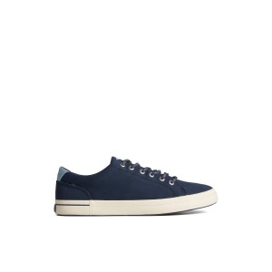 Sperry SeaCycled Striper II Textile Sneaker Sneakers Herren Navy | 48DTYWNQC