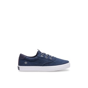 Sperry Spinnaker Washable Sneaker Sneakers Kinder Navy | 85HIWZLNK