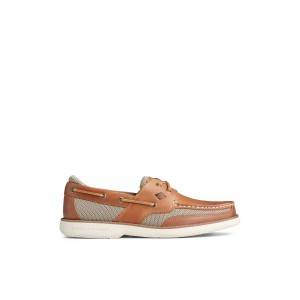 Sperry Surveyor 2-Eye Boat Shoe Bootsschuhe Herren Beige | 41WBNFDRG