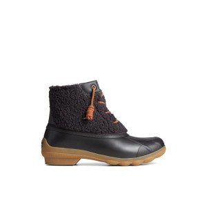 Sperry Syren Gulf Duck Boot Stiefel Damen Schwarz | 02WYGAHBS