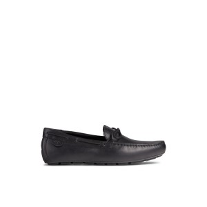 Sperry Wave Driver Loafer Halbschuhe Herren Schwarz | 53BZEUYRA