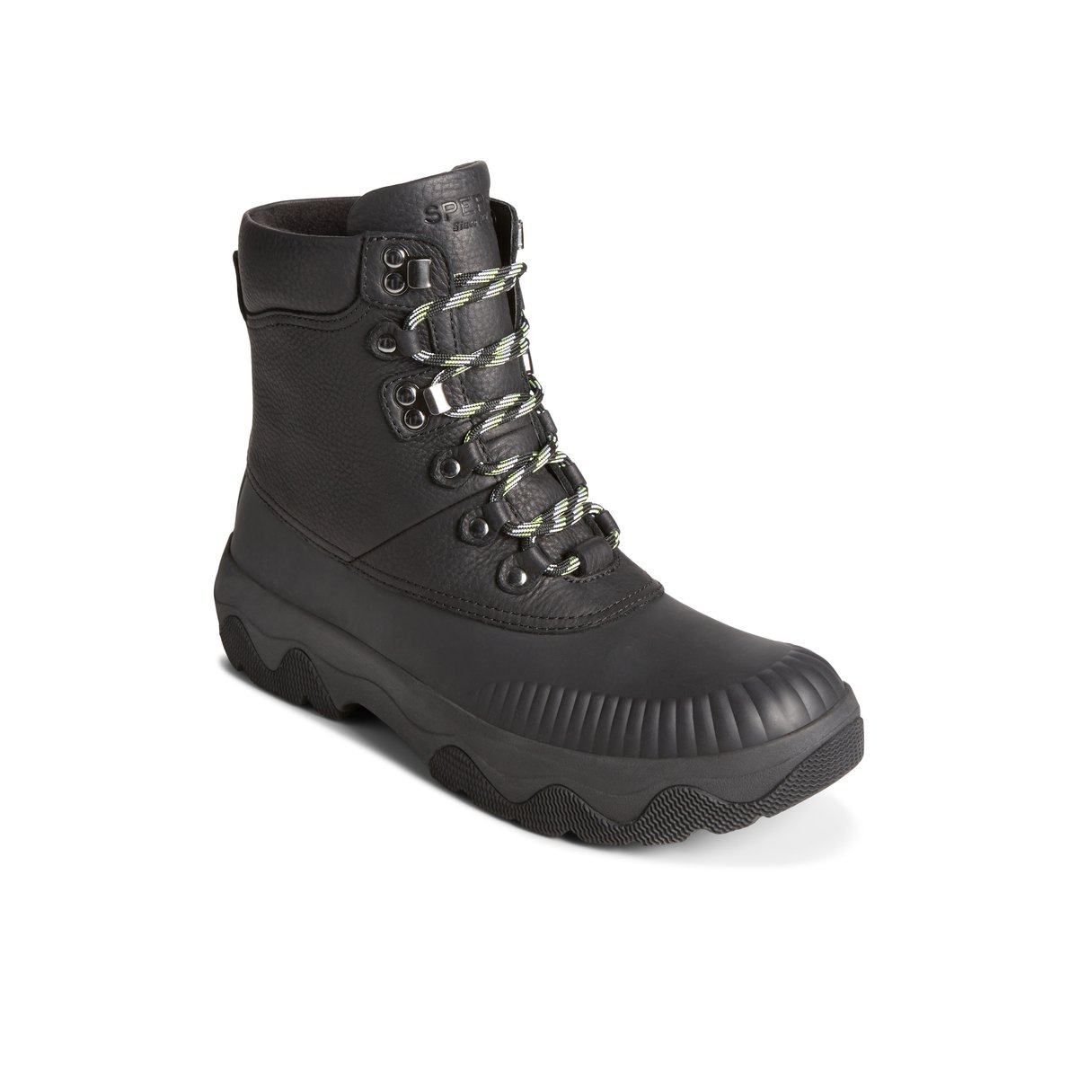 Sperry Acadia Boot Stiefel Damen Schwarz | 92BHAGCPD