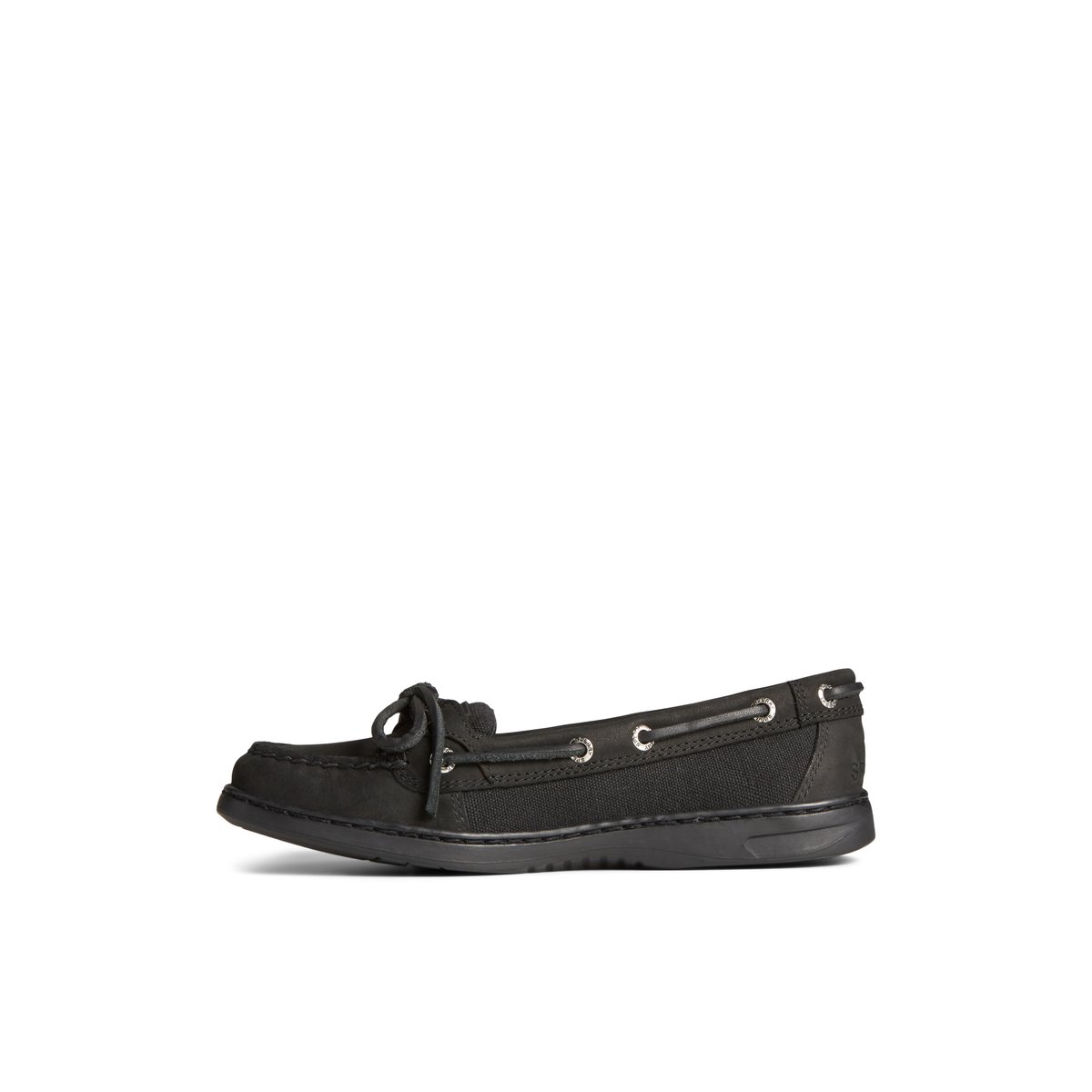 Sperry Angelfish Boat Shoe Bootsschuhe Damen Schwarz | 18ICHJTEQ