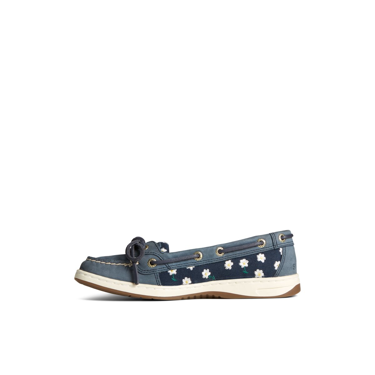 Sperry Angelfish Floral Boat Shoe Bootsschuhe Damen Navy | 16YPXDLMV