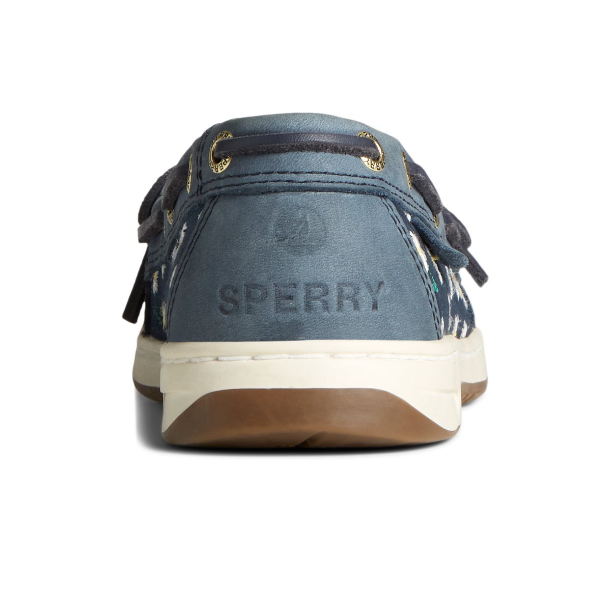 Sperry Angelfish Floral Boat Shoe Bootsschuhe Damen Navy | 16YPXDLMV