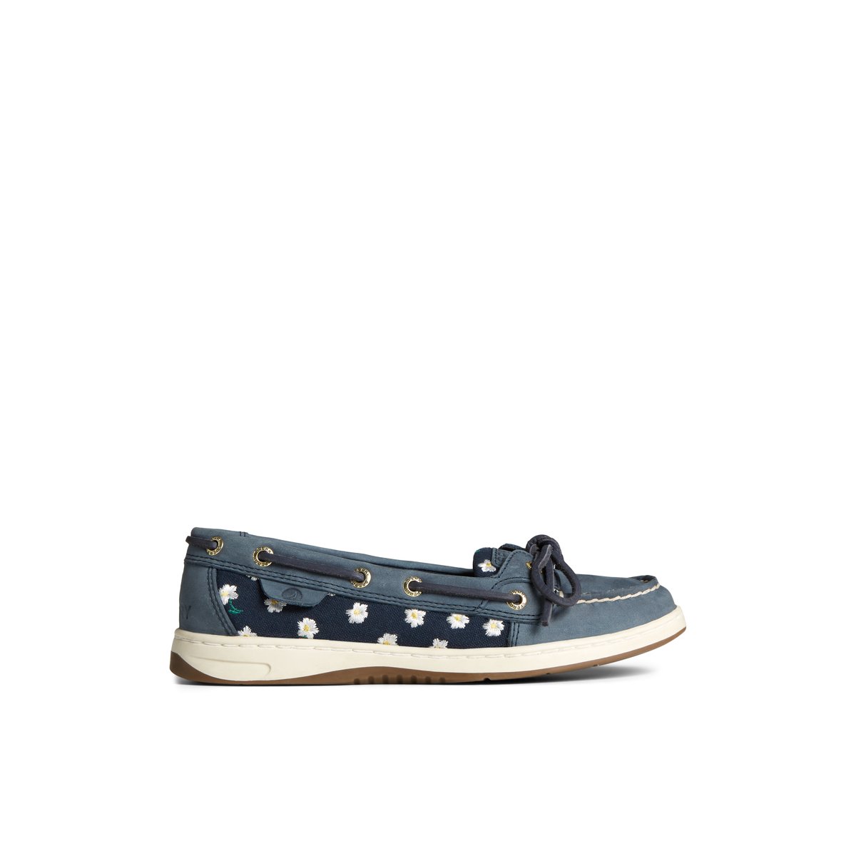 Sperry Angelfish Floral Boat Shoe Bootsschuhe Damen Navy | 16YPXDLMV