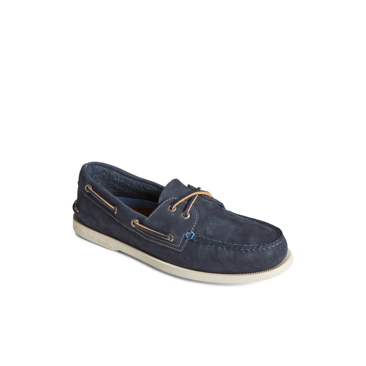 Sperry Authentic Original 2-Eye Nubuck Boat Shoe Bootsschuhe Herren Navy | 57FWLYTZV