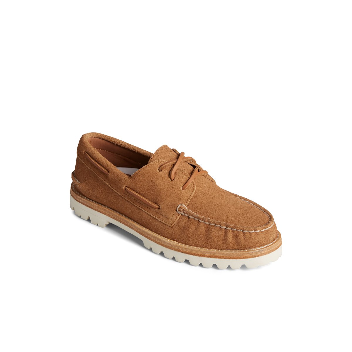 Sperry Authentic Original 3-Eye Vibram Boat Shoe Bootsschuhe Herren Beige | 97PYEOUNT