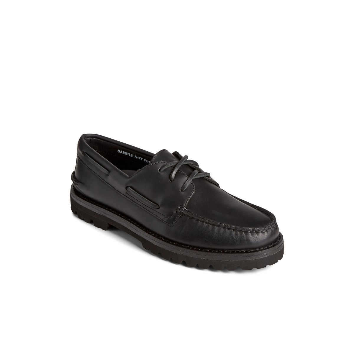 Sperry Authentic Original 3-Eye Vibram Boat Shoe Bootsschuhe Herren Schwarz | 93UIVDMTR