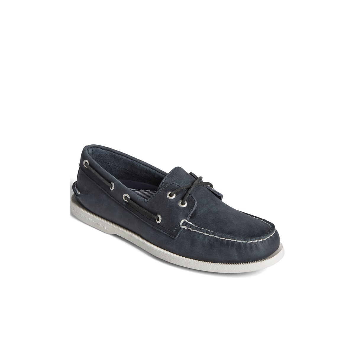 Sperry Authentic Original Cross Lace Boat Shoe Bootsschuhe Herren Navy | 32XZTJGRE