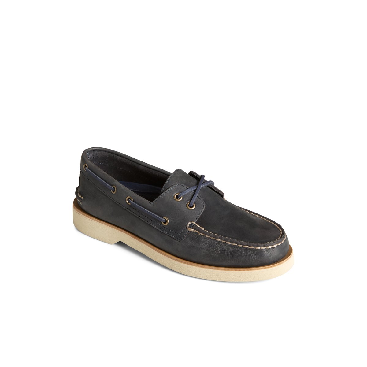 Sperry Authentic Original Double Sole Cross Lace Boat Shoe Bootsschuhe Herren Navy | 32UDYCVQM