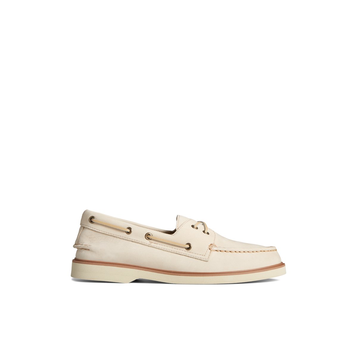 Sperry Authentic Original Double Sole Nubuck Boat Shoe Bootsschuhe Herren Khaki | 26PFSCNZU