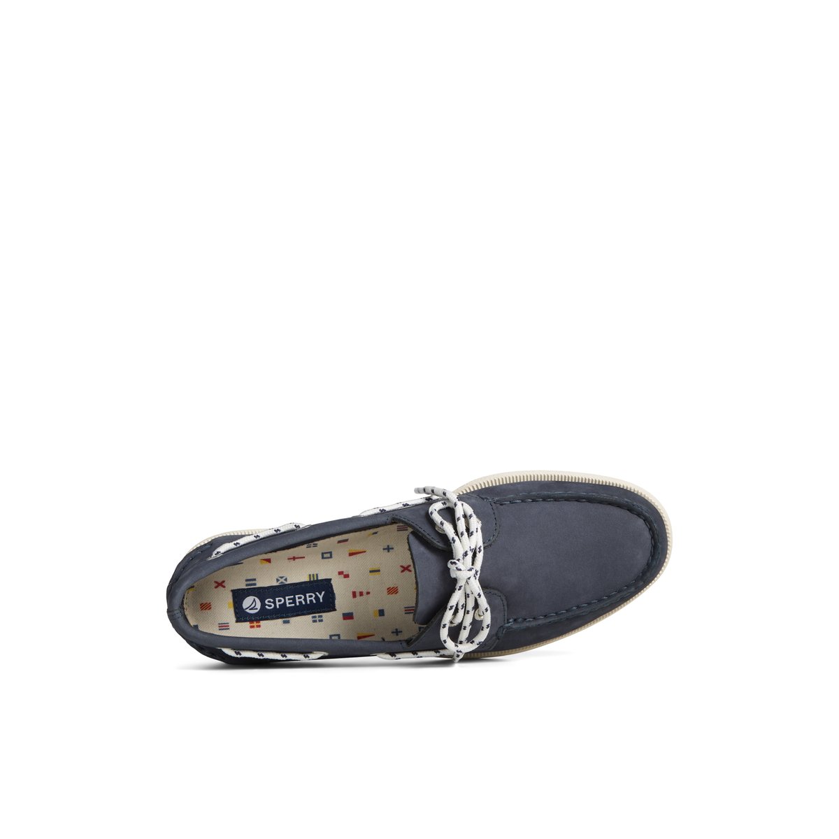 Sperry Authentic Original Nautical Nubuck Boat Shoe Bootsschuhe Herren Navy | 27TCFJIKW