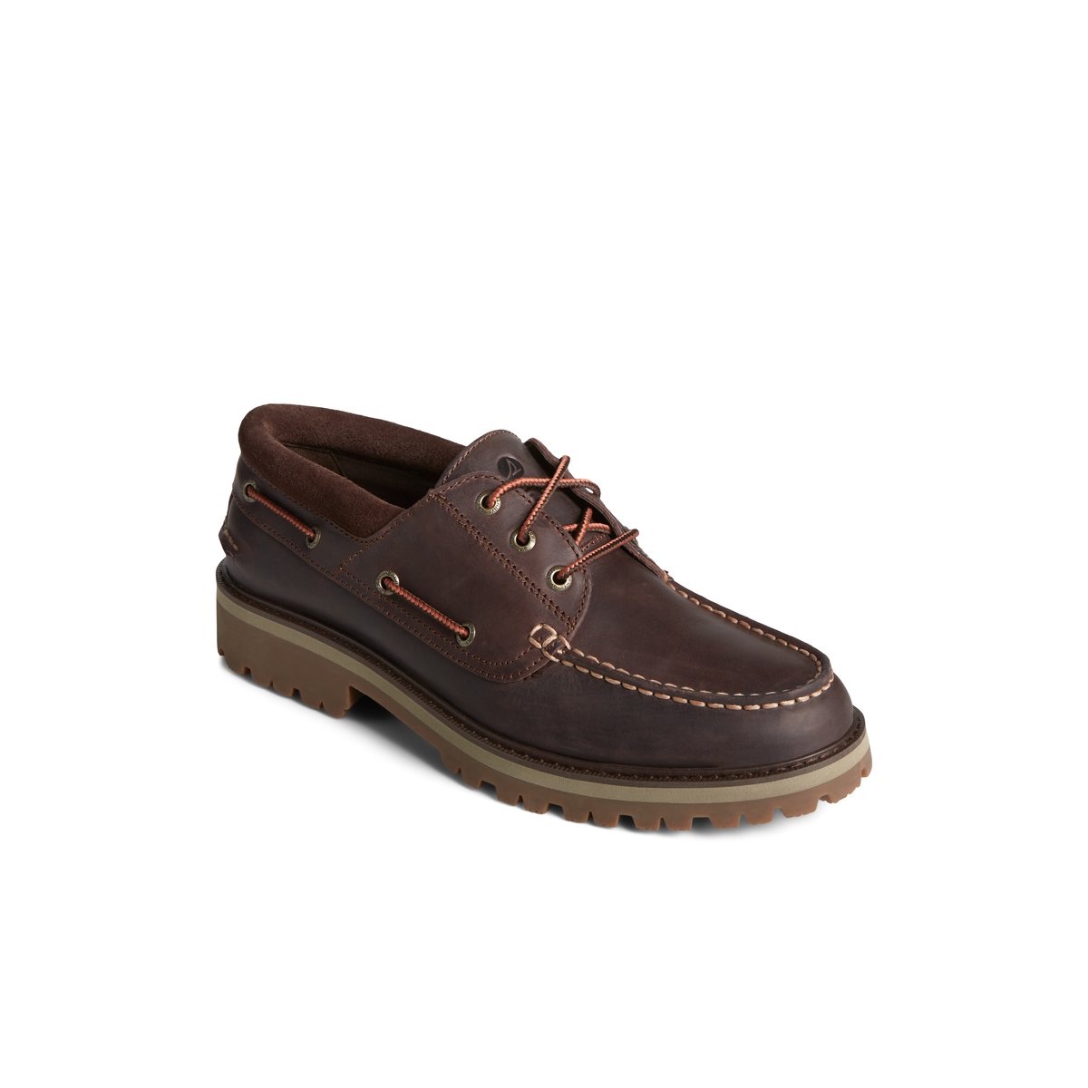 Sperry Authentic Original Unlined Lug 3-Eye Boat Shoe Bootsschuhe Herren Braun | 29TZEWAFS