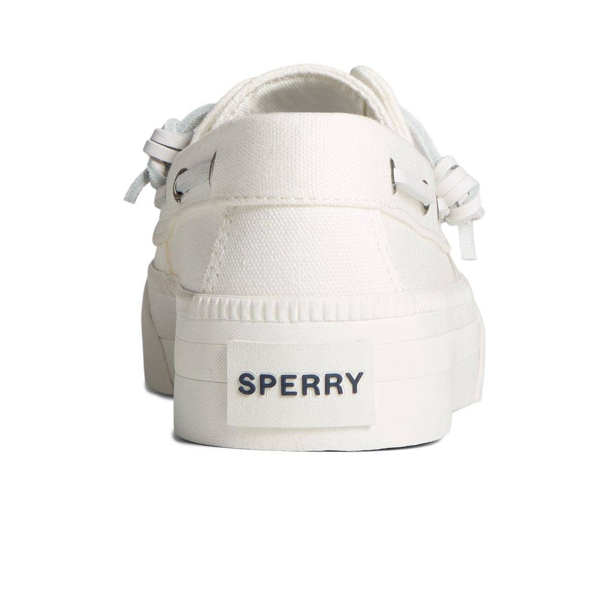 Sperry Bahama 3.0 Platform Sneaker Bootsschuhe Damen Weiß | 83BKRNAGU