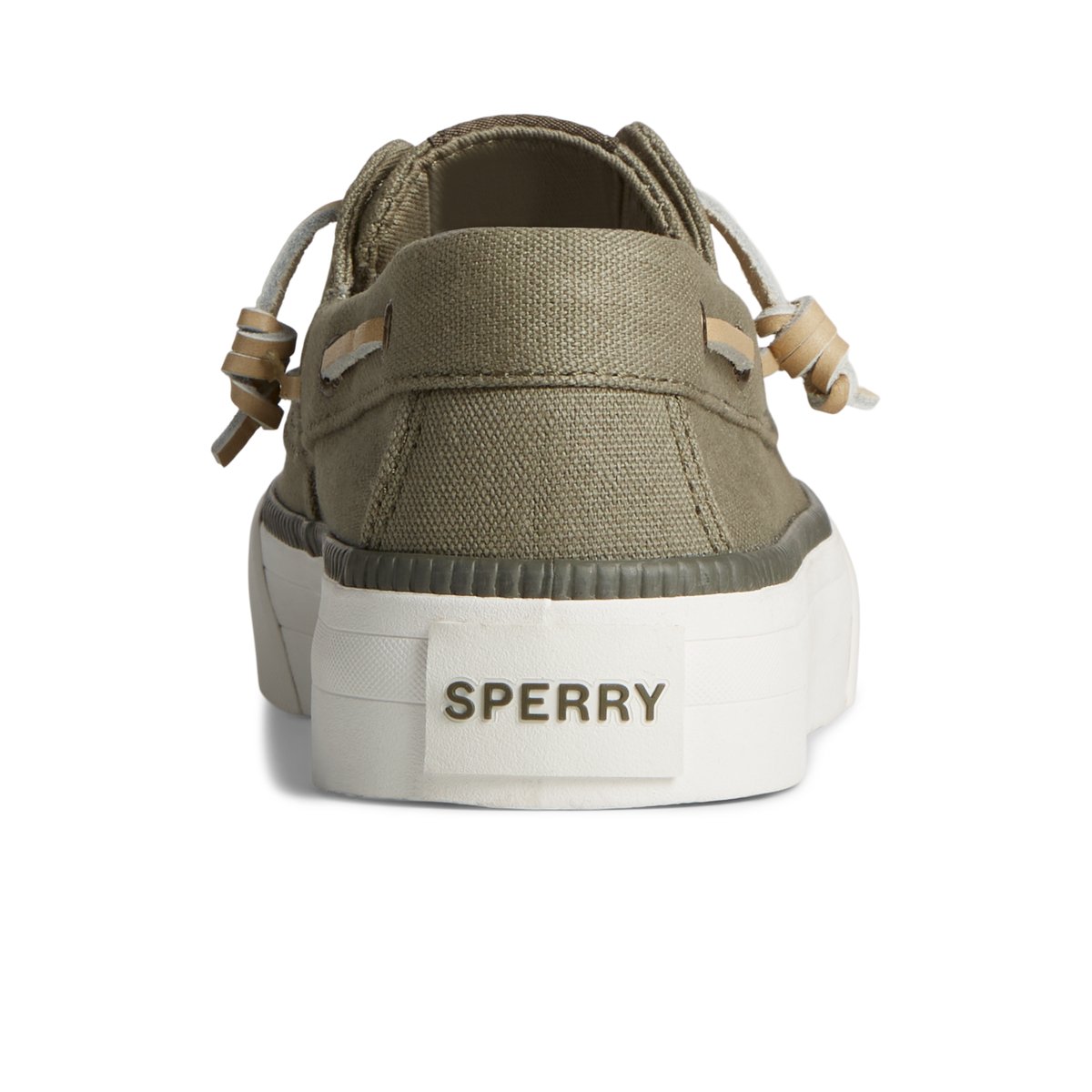 Sperry Bahama 3.0 Platform Sneaker Sneakers Damen Grün | 03QIAOFCH