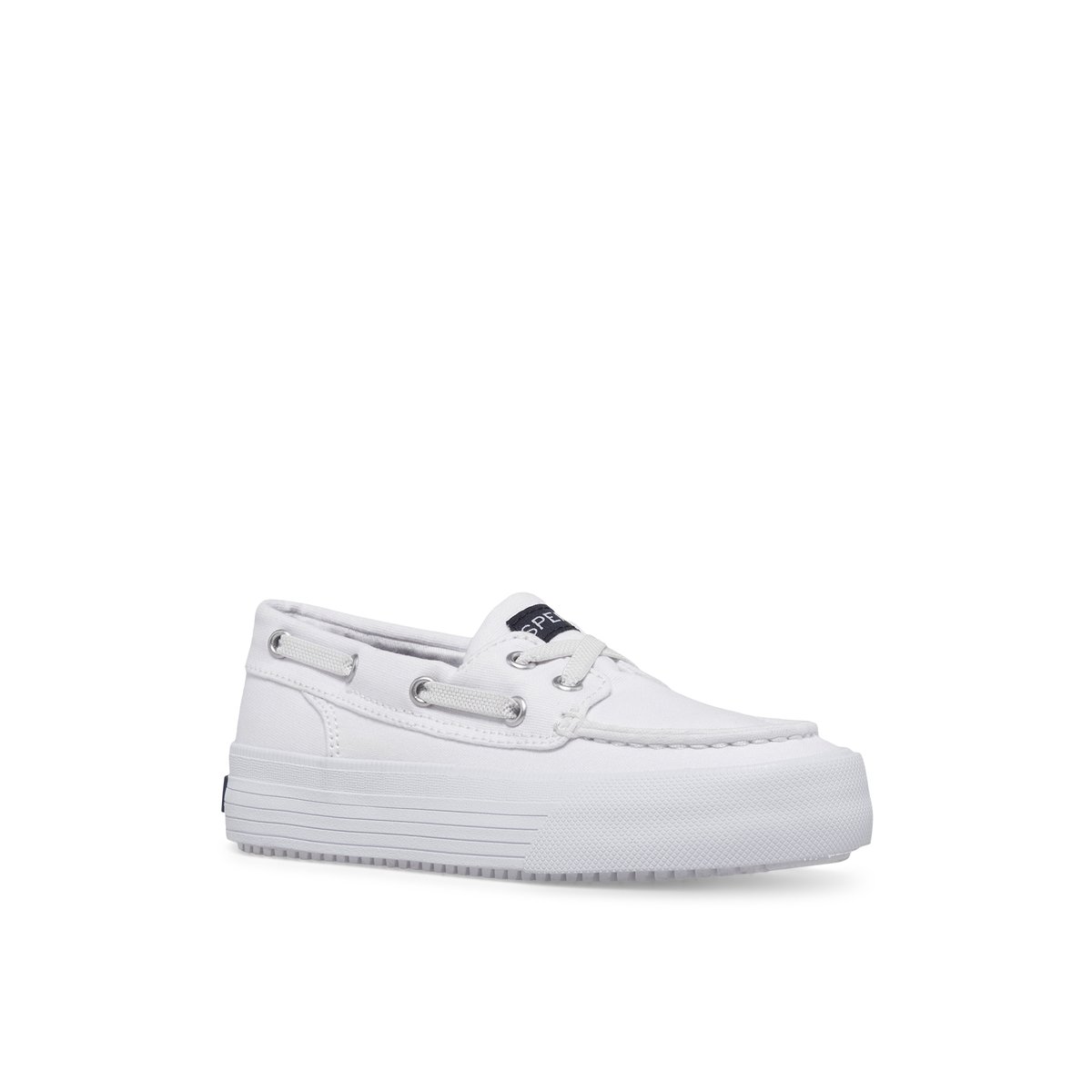 Sperry Bahama Platform Sneaker Sneakers Kinder Weiß | 98ATVLDEQ