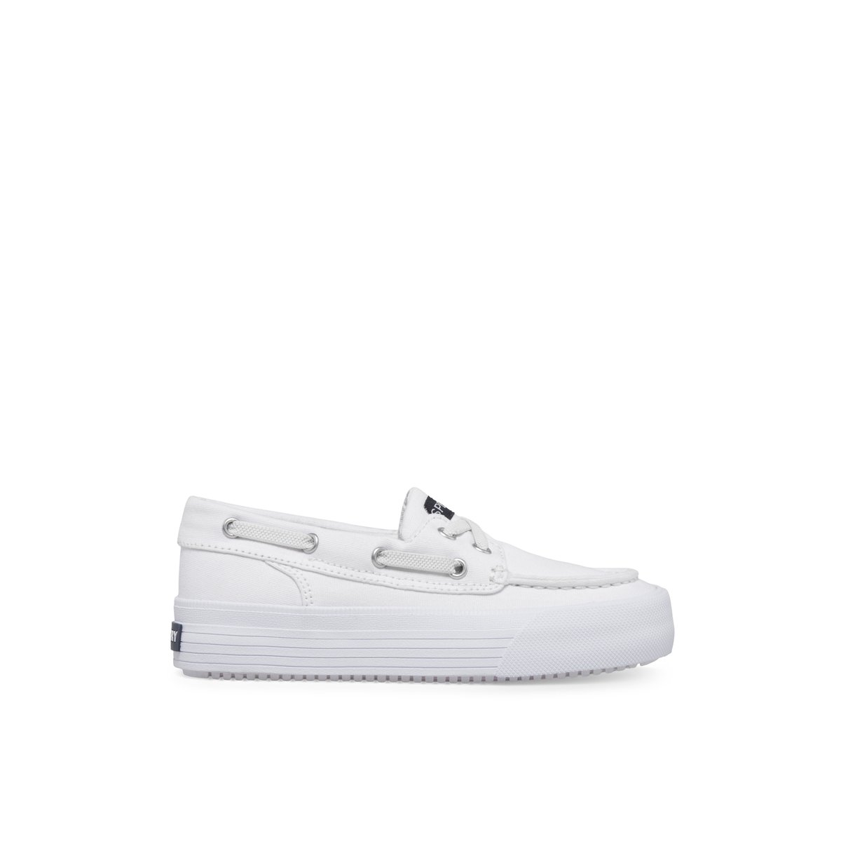 Sperry Bahama Platform Sneaker Sneakers Kinder Weiß | 98ATVLDEQ