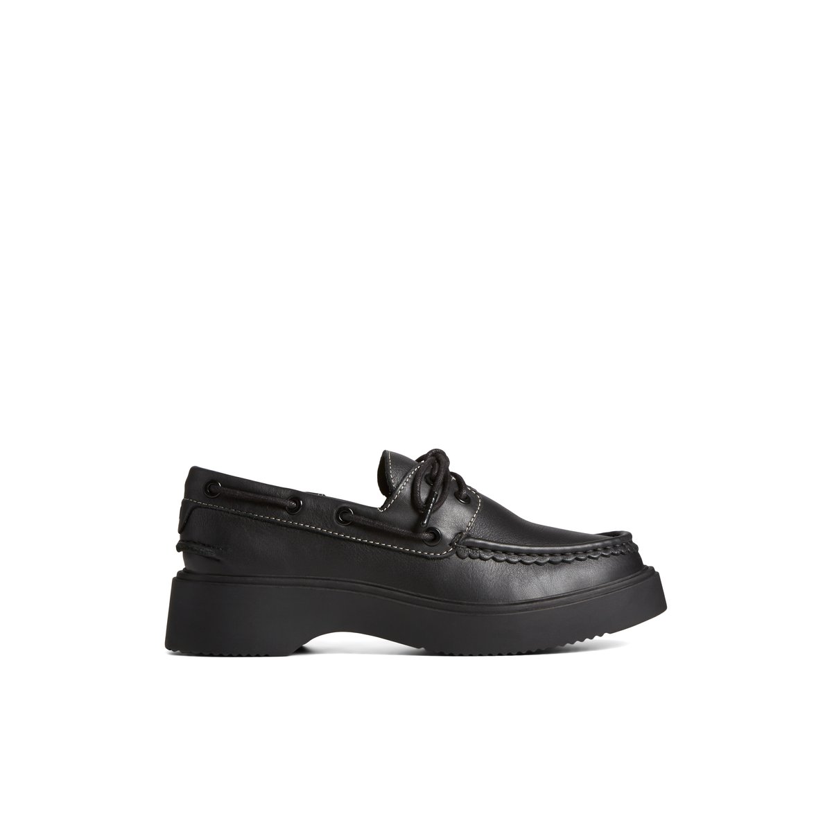 Sperry Bayside Boat Shoe Bootsschuhe Damen Schwarz | 76LRJNKAO