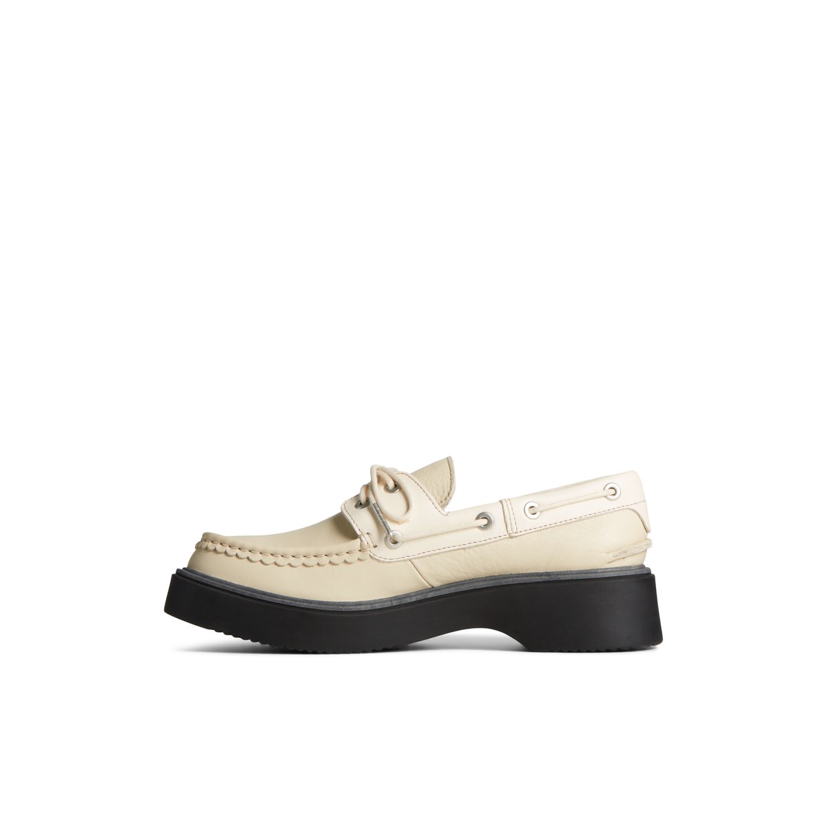 Sperry Bayside Boat Shoe Bootsschuhe Damen Weiß | 58UVPILEM