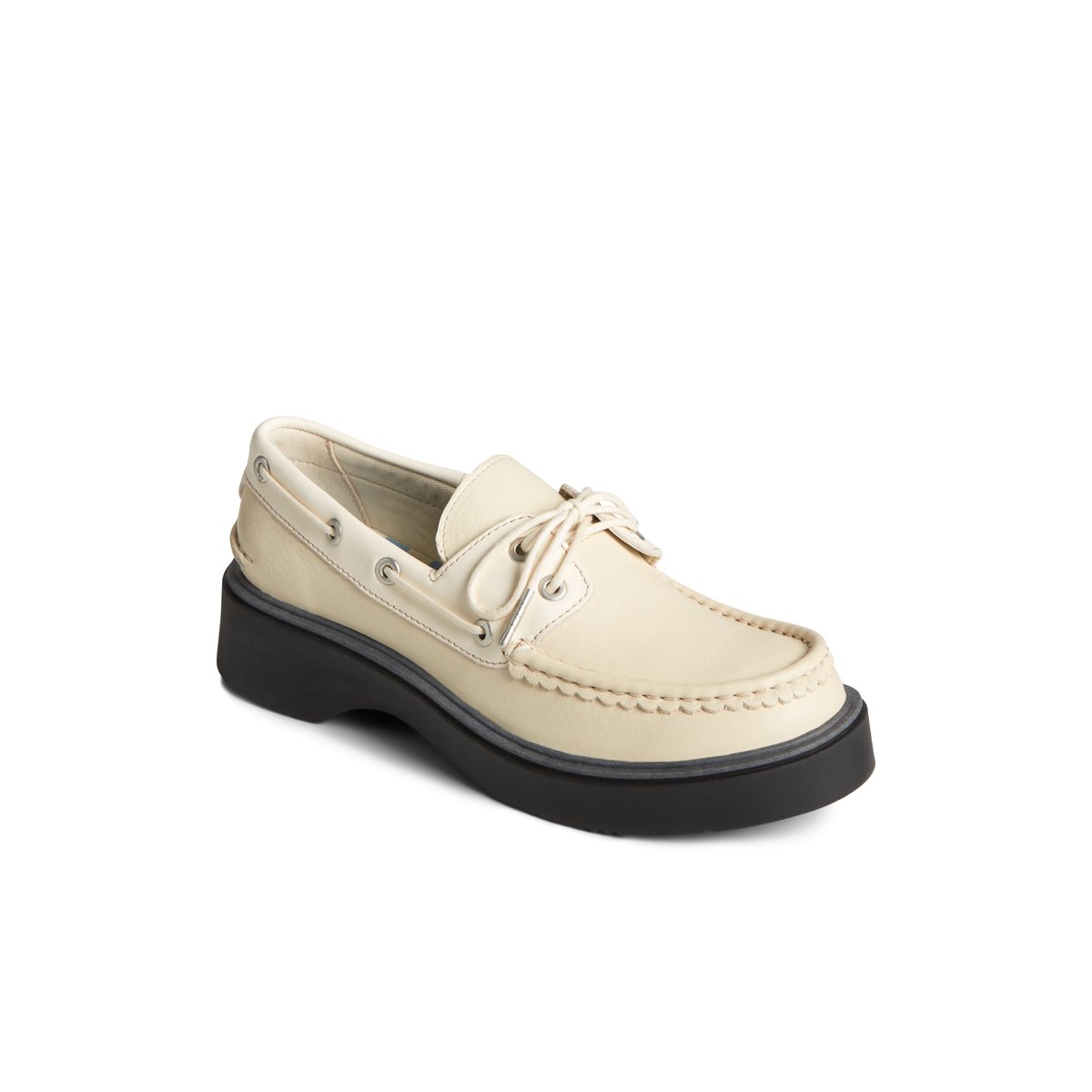 Sperry Bayside Boat Shoe Bootsschuhe Damen Weiß | 58UVPILEM