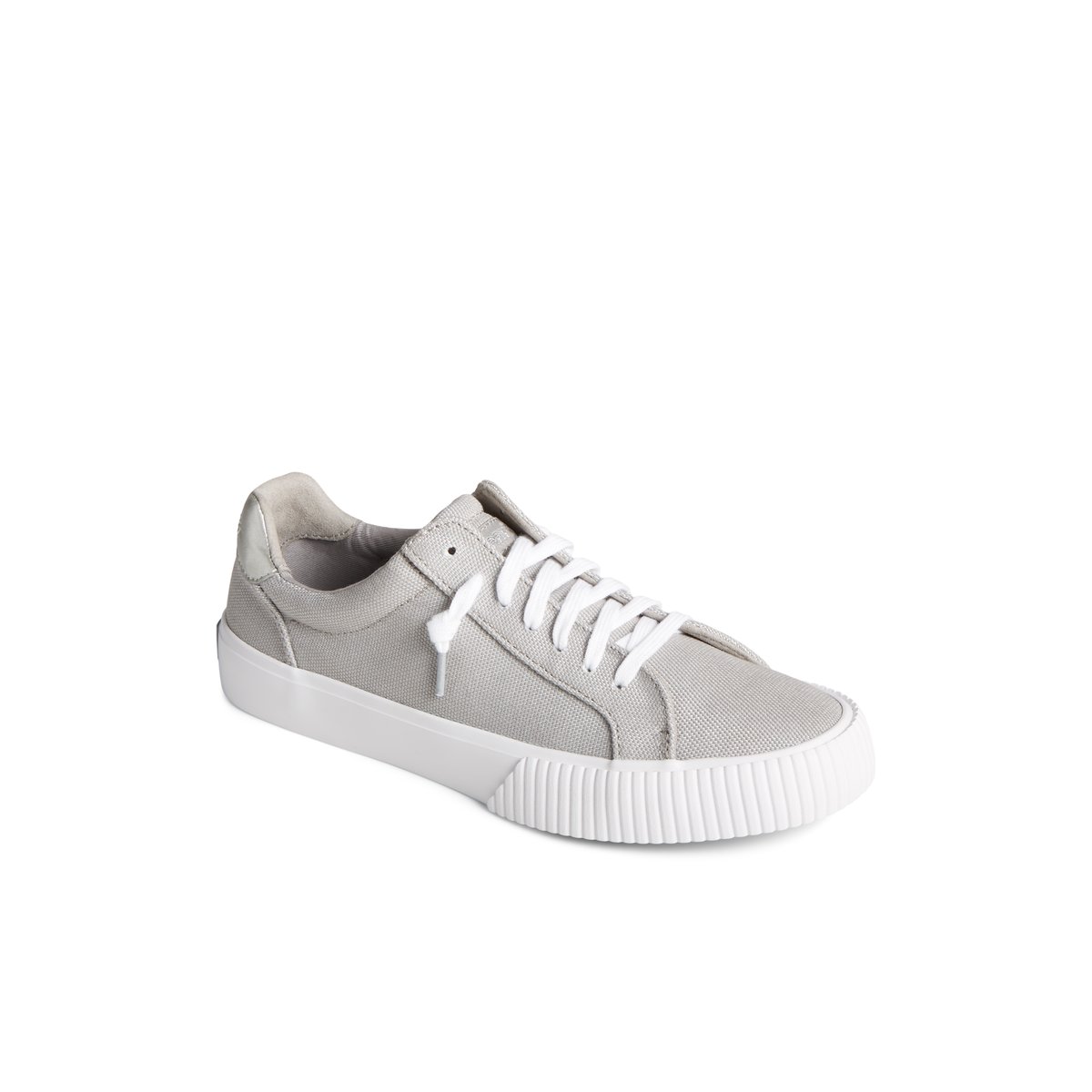 Sperry Bermuda Metallic Sneaker Sneakers Damen Grau | 76ZVUMATG