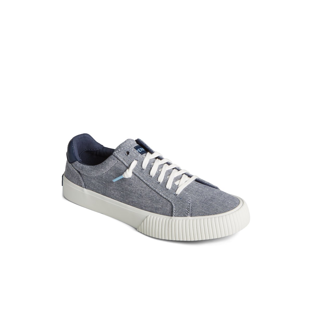 Sperry Bermuda SeaCycled Canvas Sneaker Sneakers Damen Navy | 67CFVWSTU