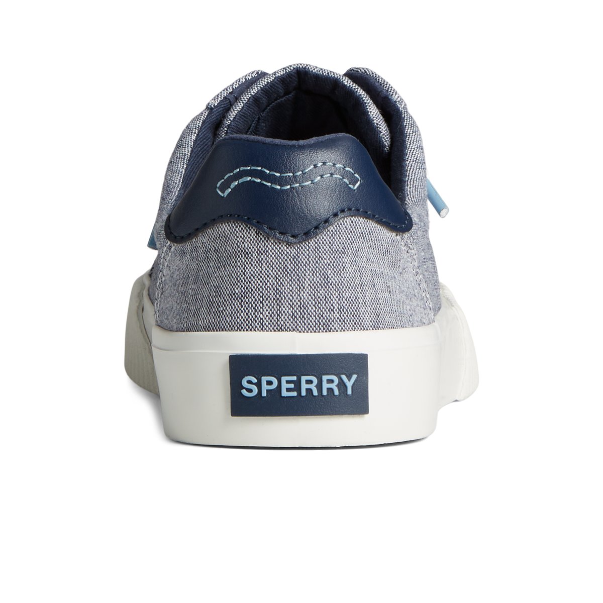 Sperry Bermuda SeaCycled Canvas Sneaker Sneakers Damen Navy | 67CFVWSTU