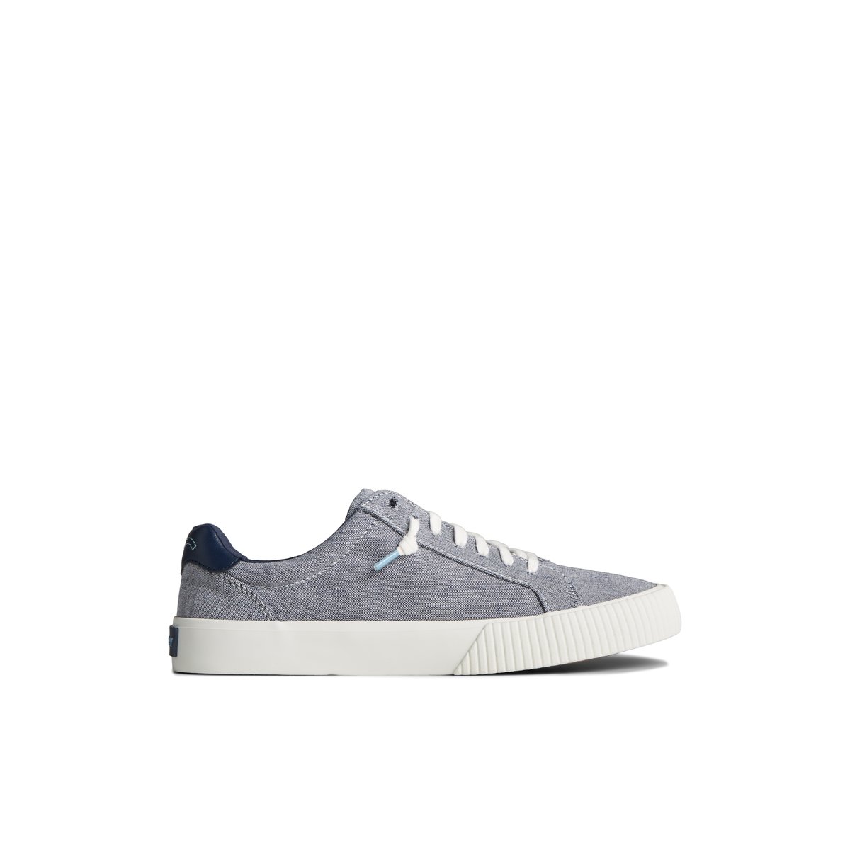 Sperry Bermuda SeaCycled Canvas Sneaker Sneakers Damen Navy | 67CFVWSTU