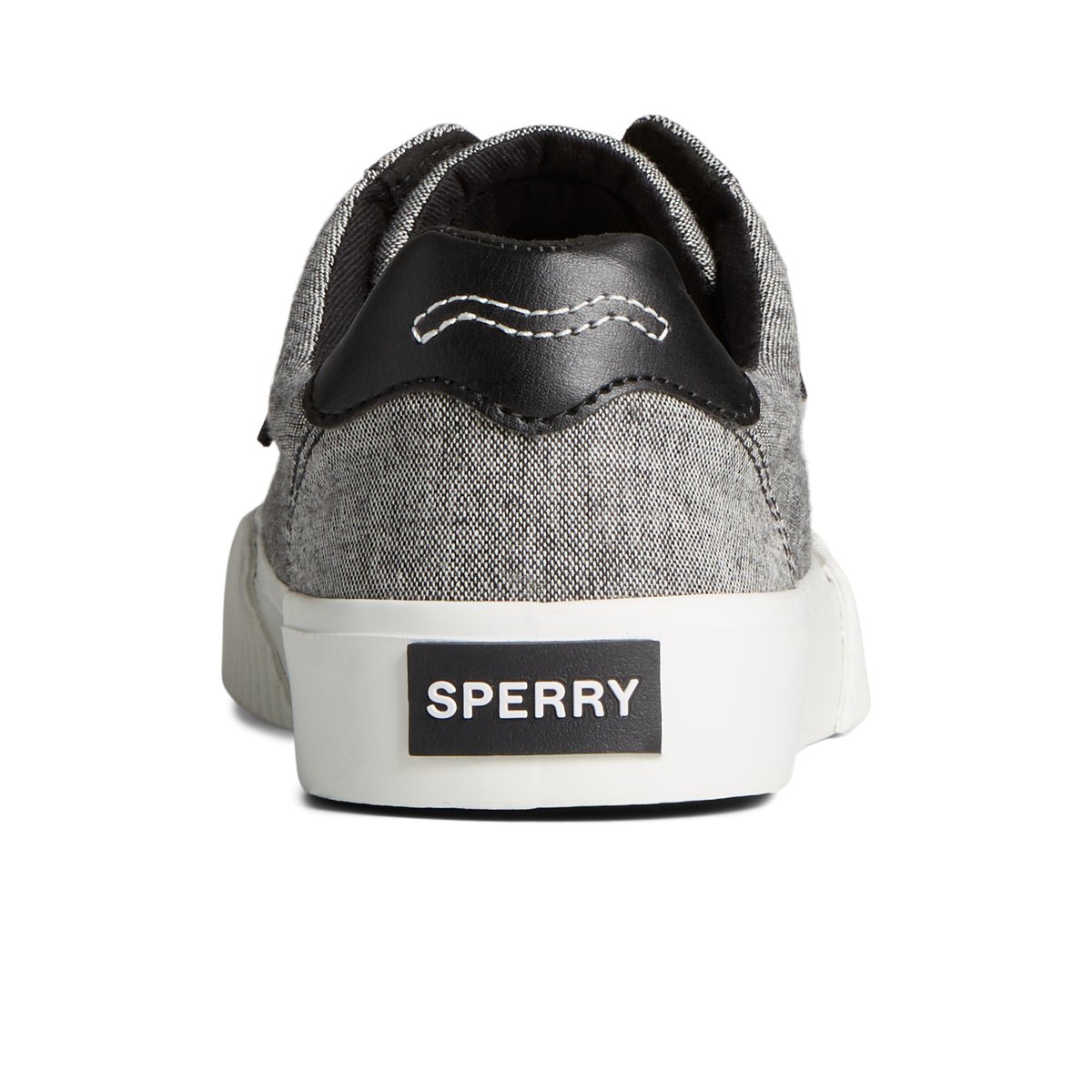 Sperry Bermuda SeaCycled Canvas Sneaker Sneakers Damen Schwarz | 29CPUKEZD