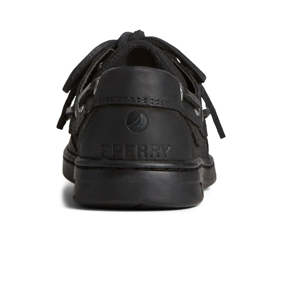 Sperry Bluefish 2-Eye Boat Shoe Bootsschuhe Damen Schwarz | 25RABZWGE