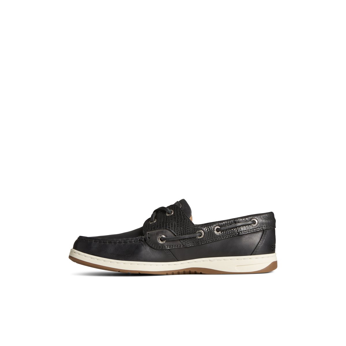 Sperry Bluefish 2-Eye Boat Shoe Bootsschuhe Damen Schwarz | 09NZSOFVU