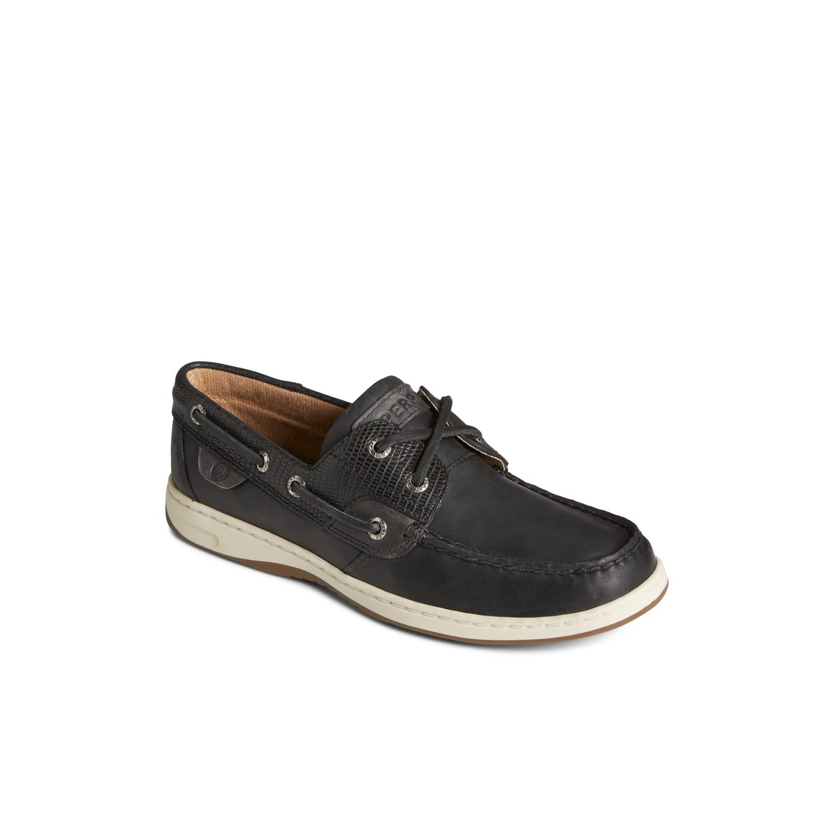 Sperry Bluefish 2-Eye Boat Shoe Bootsschuhe Damen Schwarz | 09NZSOFVU