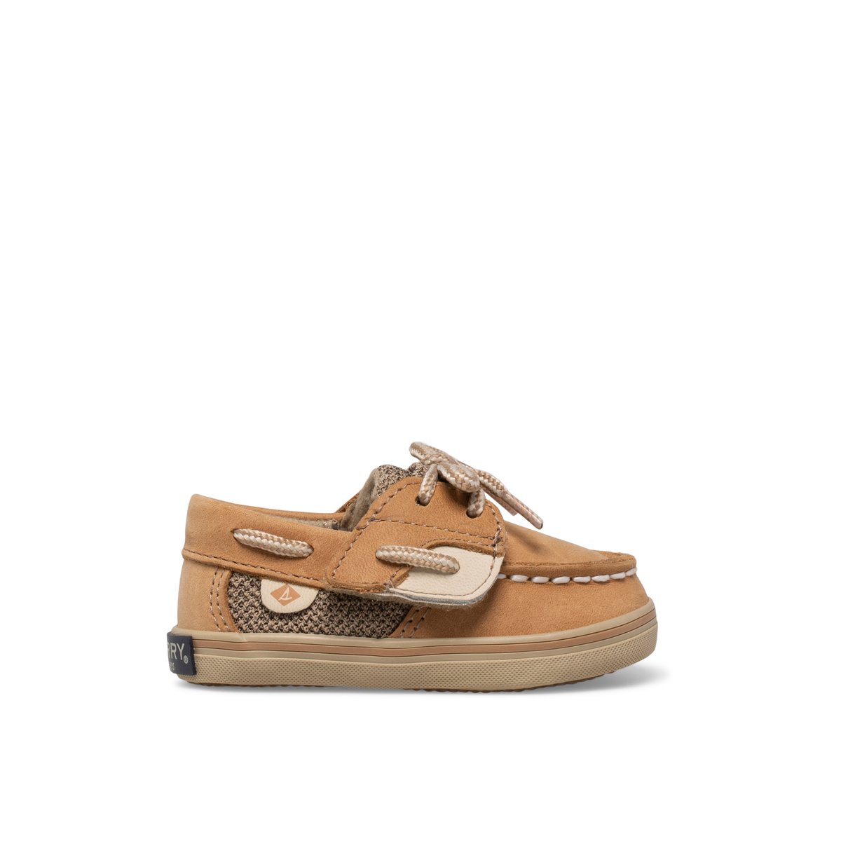 Sperry Bluefish Crib Junior Boat Shoe Sneakers Kinder Weiß | 08EYUFLKM