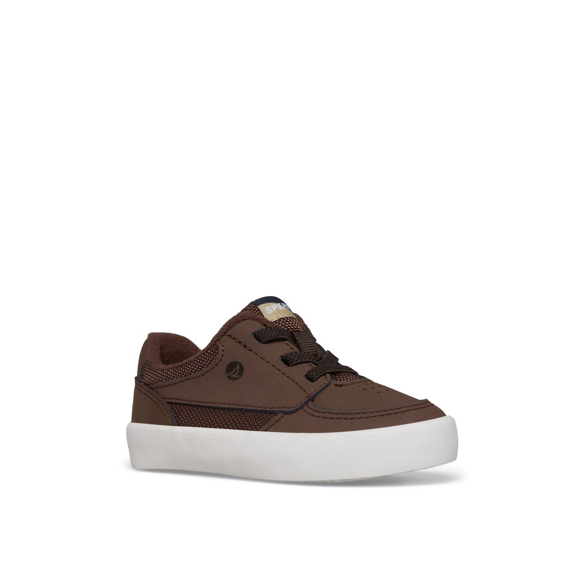 Sperry Boardwalk Junior Sneaker Sneakers Kinder Braun | 85SZAIRTE