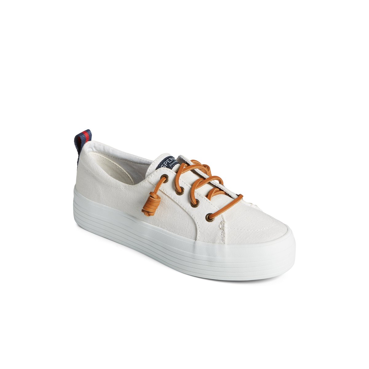 Sperry Crest Triple Sneaker Sneakers Damen Weiß | 25PUNRJWK