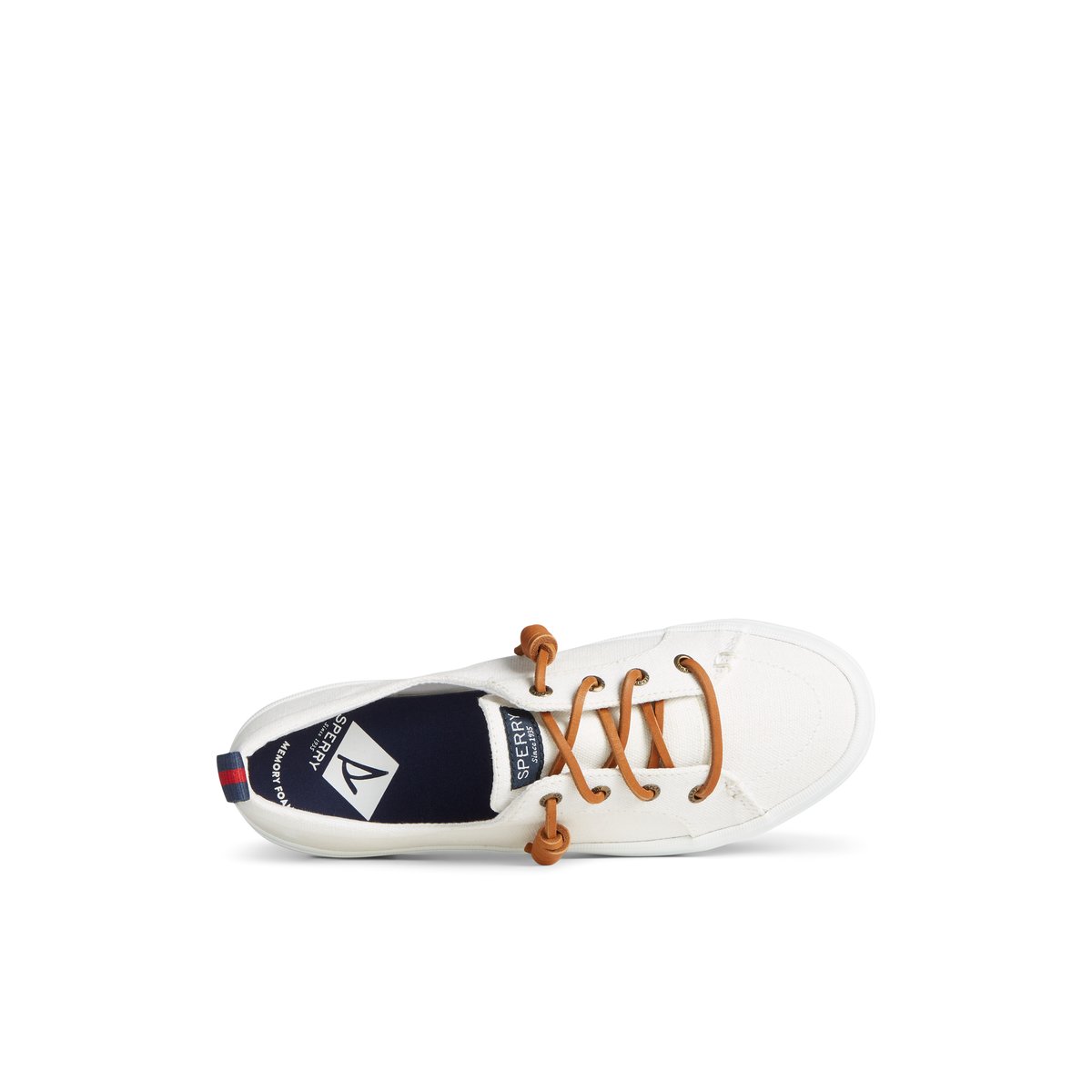 Sperry Crest Triple Sneaker Sneakers Damen Weiß | 25PUNRJWK