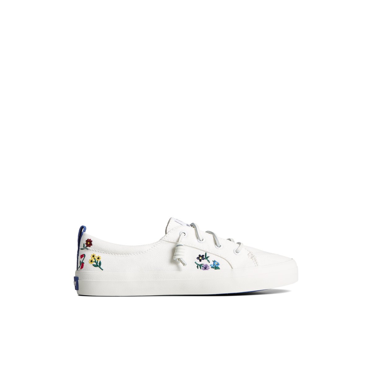 Sperry Crest Vibe Floral Sneaker Sneakers Damen Weiß | 49PIFQNSB