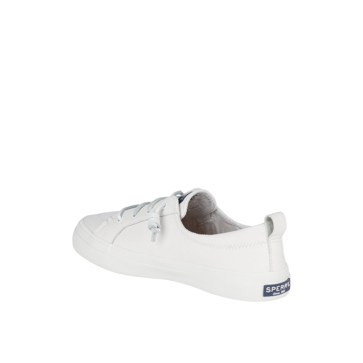 Sperry Crest Vibe Leather Sneaker Sneakers Damen Weiß | 68AENMJHX