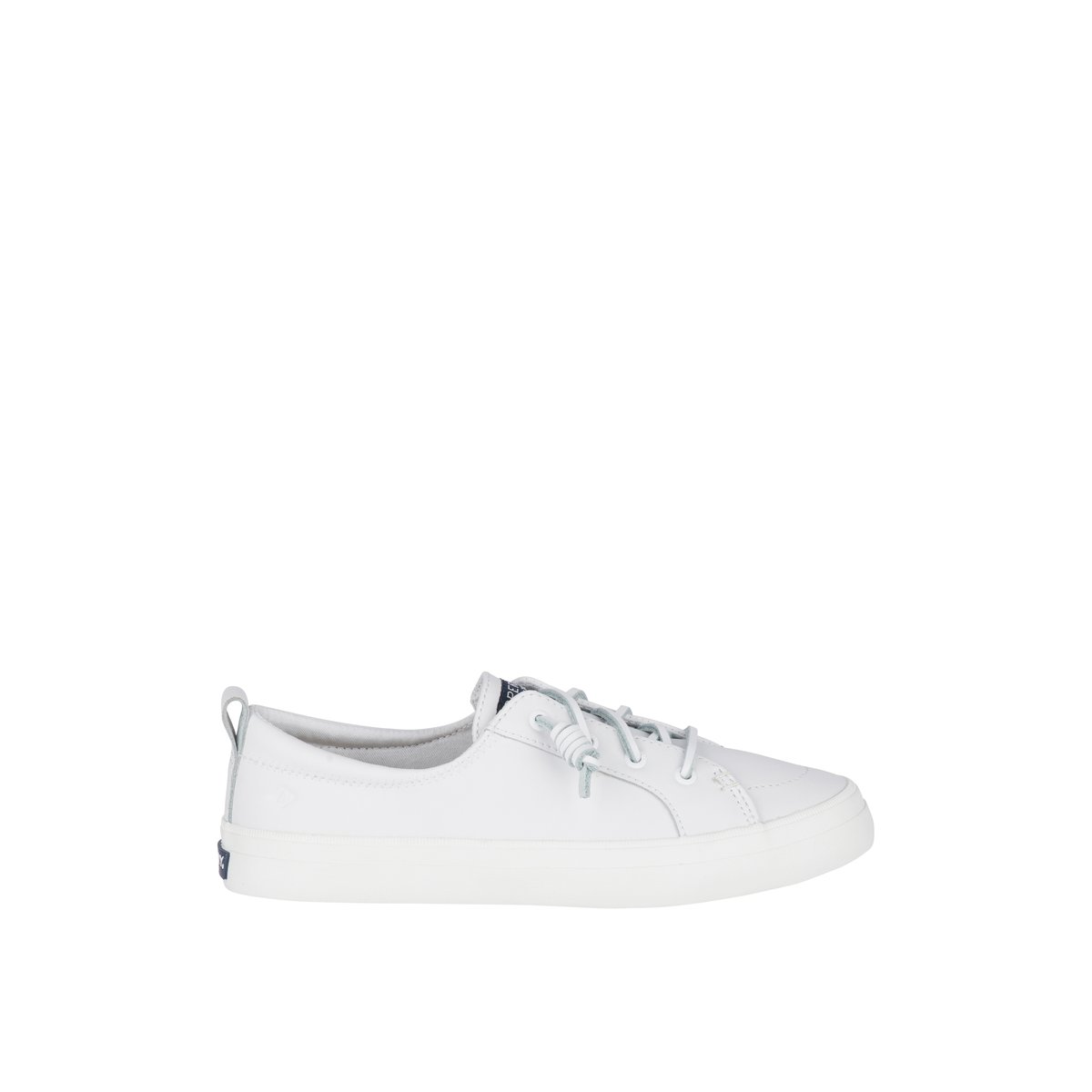 Sperry Crest Vibe Leather Sneaker Sneakers Damen Weiß | 68AENMJHX